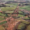 View east from Riley Green interchange to Stanworth rock cutting