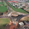 Bamber Bridge roundabout, view north