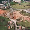 A6 overbridge, view north