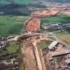 A6 overbridge, view west