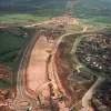 Walton Summit Motorway, looking east