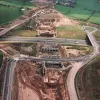 M61 interchange, view east