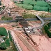 M61 interchange, view east