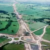 Riley Green interchange, view west