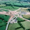 Riley Green interchange, view north east