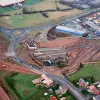 A6 overbridge, view north