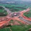 M6 interchange, view west