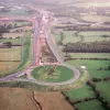 Terminal roundabout, view east