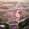 M6 interchange, view south