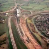 Walton Summit Motorway, looking east