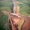Sandy Lane overbridge, view west