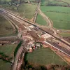 Riley Green interchange, view north west