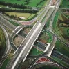 M6 interchange, view west