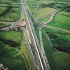 Riley Green interchange, view west
