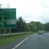 It's not much more than a short hop and a skip to what feels, by contrast with much of the route so far, like civilisation on a grand scale. It's the Brecon Bypass, where we follow the A40 for a little while before branching off to find our way to Merthyr Tydfil. The sign here names this junction Brynich, but Bryn (who was driving) said at the time that he didn't feel anything of the sort, so it may be wrong.