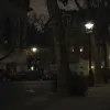 A view of Smith Square, lit only by gas. To modern eyes it can feel quite unsettlingly dark.