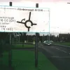 Signs ahead of this roundabout on the B1217, close to Scunthorpe, reveal you can find the C221 further down the road. If you continue in this direction there's no further mention of the C-road.  Photo by John H Boddy