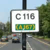 We're on our way to the A167 here.  Photo by Chris Larsen