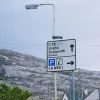 Here's the C78 Tarbert to Scalpay road revealed on a road sign...