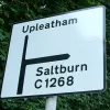If you spot the C1268 on a sign try not to panic, because it's only a typo for the B1268. Oops!  Photo by Ken Coton