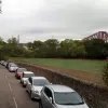 From land, three enormous bridges make quite an impact on the skyline. The Forth Rail Bridge is the most obvious, but the towers of the Forth Road Bridge and the Queensferry Crossing are visible too.