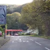 A steady descent — long and relatively easy in terms of curves — brings the road to Barbrook, where the B-road to Lynton takes away a large proportion of traffic. It runs through the town and along the coast to rejoin the A39 at Lynmouth, and between here and there is arguably the better standard road. It's also the shorter of the two.