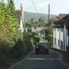 Around the final hairpin, the road is surprisingly level, now just descending very gently as it travels into Porlock itself. The A39 is back to its old tricks here, too narrow for vehicles to pass and hemmed in on both sides.