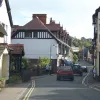 Porlock itself is a historic and very pretty village, with ancient buildings fronting onto a narrow, picturesque main street. By now I was having no trouble in believing that this was the A39.