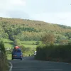 Beyond Porlock the change in surroundings is almost unbelievable: the A39 is back to the rural main road you might imagine, rolling around the gentle green countryside.