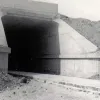 Bridge 55a, a small underpass, is finished and the path underneath seems to have been surfaced at the same time. 17 August 1959.