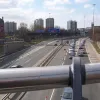 Starting at the western end of the motorway, looking towards the underpass at the bottom end of Deansgate on the A56. The underpass here is more recent than most of the rest of the road, opening in the early 1990s.
