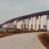 1982. Taken from one end — this really is a very impressive structure!  Photo by Wally