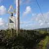 This is a very well preserved warning sign for a 1-in-5 hill in Dumfries — to this day, this is the only warning of the hill.  Photo by Colin Robertson