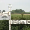 On the B1039, another very well looked-after fingerpost.  Photo by Peter White