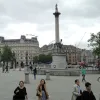 Trafalgar Square, at the heart of Central London, and venue for all sorts of rallies, gatherings and protests. It looks peaceful here, but just a couple of days before this space was filled by the annual Pride London event.