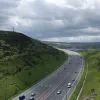 Looking west, out to Moss Moor and the Lancashire border. The depth of the cutting is incredible, but easy to miss given the rest of the scenery!