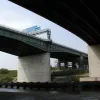 It's incredible that the old Viaduct used to carry all six lanes of the M6, plus a central reservation. Currently it carries four and a hard shoulder, which seem to fill it comfortably.