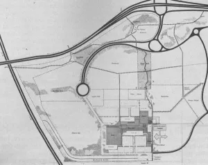 A plan for Birchwood District Centre. Click to enlarge