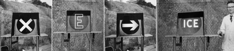 Some of the new signs demonstrated by Bergo. Click to enlarge