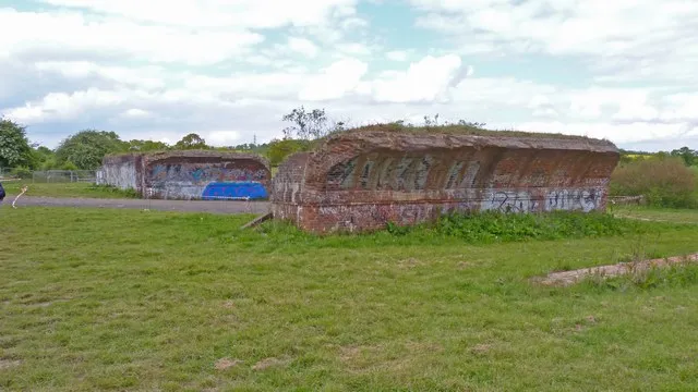 The remains of Brockley Hill viaduct. Click to enlarge